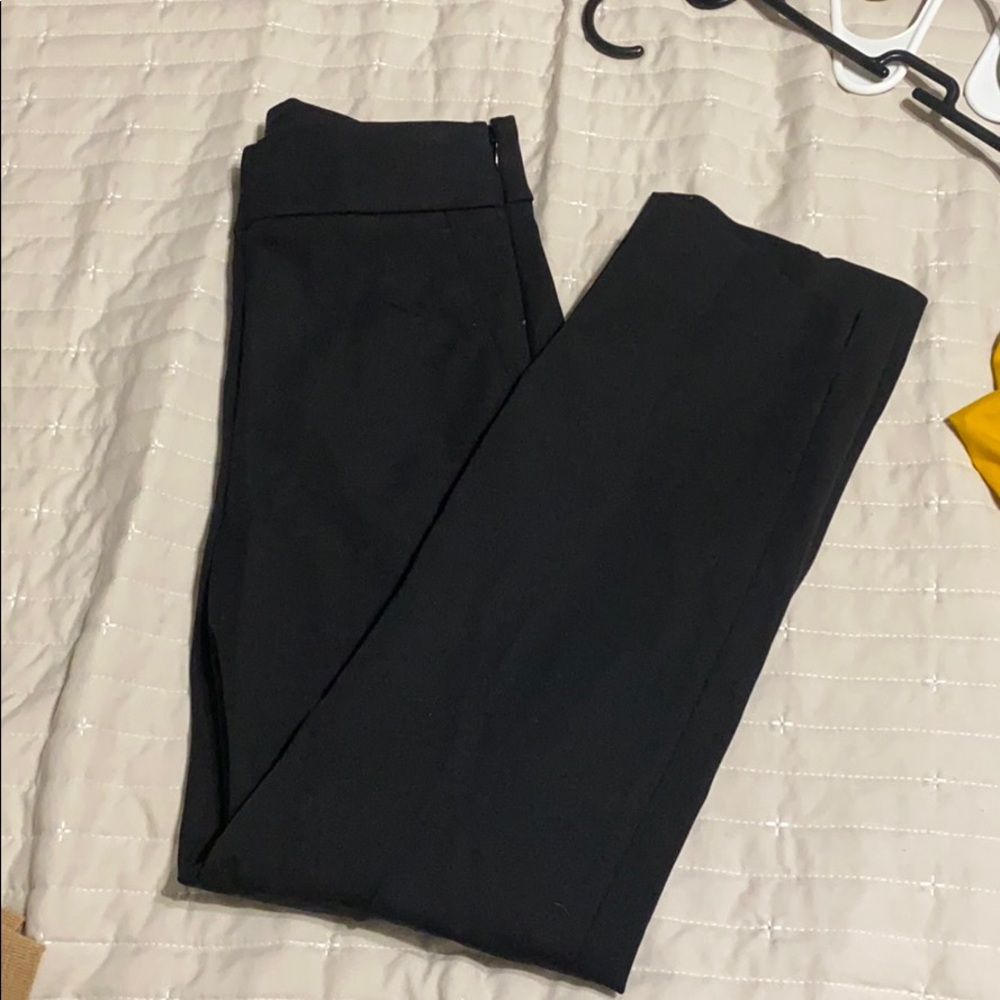Jcrew black REMI pants petite 0!
